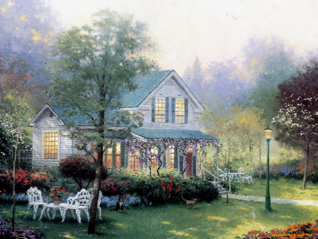 thomas, kinkade, , 